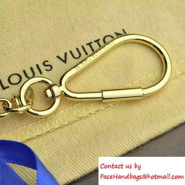 Louis Vuitton Ribbon Bag Charm Key Ring Sky Blue - Click Image to Close