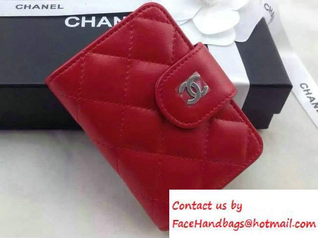 chanel sheepskin business card holder - Click Image to Close