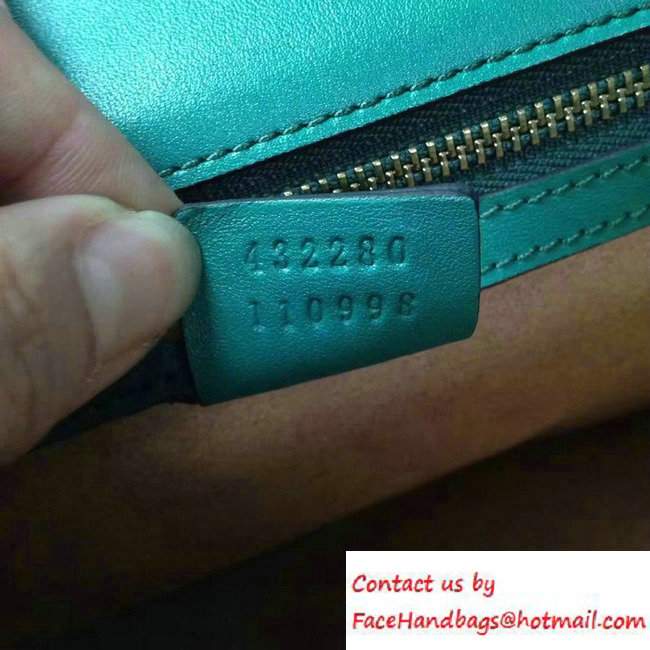 gucci ladybug shoulder bag 432280 green