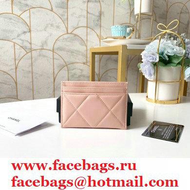 Chanel 19 Card Holder AP1167 Light Pink 2020 - Click Image to Close