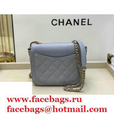 Chanel CC Charms Small Flap Bag AS1881 Gray 2020 - Click Image to Close