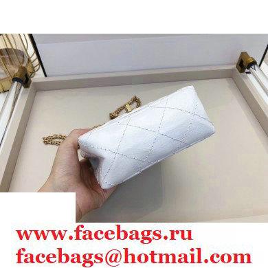 Chanel Calfskin 2.55 Reissue Phone Bag AS1326 White 2020 - Click Image to Close