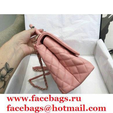 Chanel Coco Handle Medium Flap Bag Pink with Top Handle A92991 Top Quality 7148