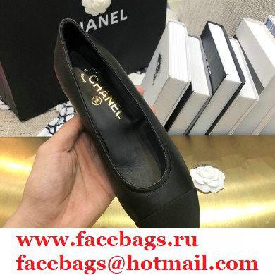 Chanel Crystal Logo Heel 3.5cm Pumps Black 2020 - Click Image to Close