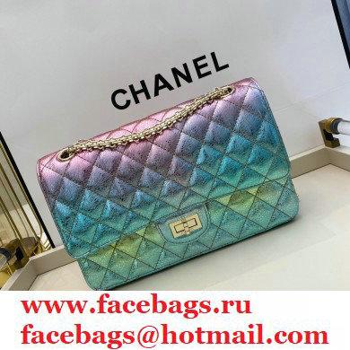 Chanel Multicolor Metallic Goatskin 2.55 Reissue Flap Bag A37586 2020