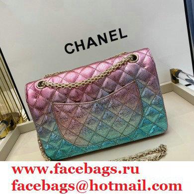 Chanel Multicolor Metallic Goatskin 2.55 Reissue Flap Bag A37586 2020