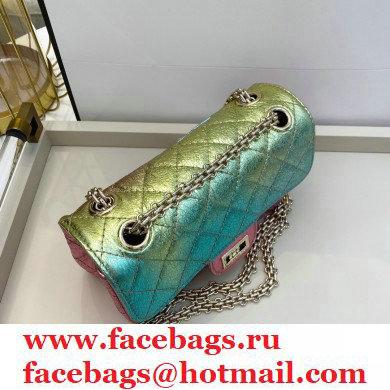 Chanel Multicolor Metallic Goatskin 2.55 Reissue Flap Small Bag AS0874 2020 - Click Image to Close