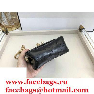 Chanel Original Calfskin 2.55 Reissue Phone Bag AS1326 Black 2020 - Click Image to Close