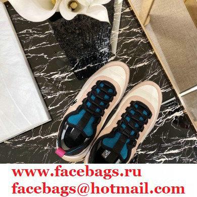 Chanel Top Quality Suede Calfskin and Nylon Sneakers G35617 Beige 2020 - Click Image to Close