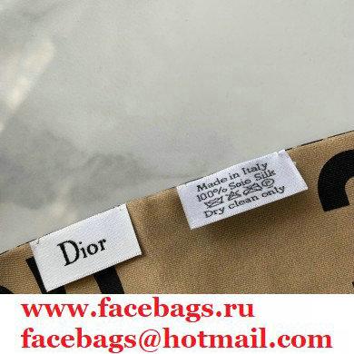 Dior Silk Twill Mitzah Scarf 6x100cm 18 2020