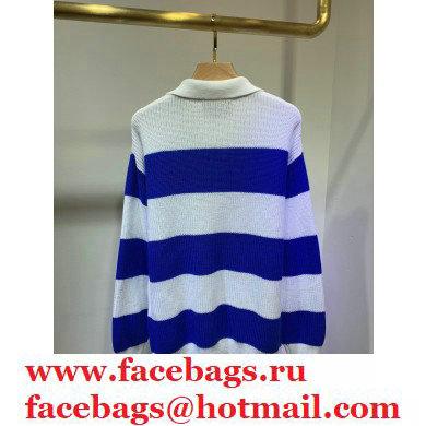 GUCCI Striped wool polo with GG patch 2020