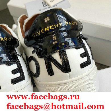 Givenchy URBAN STREET sneakers white/black patent