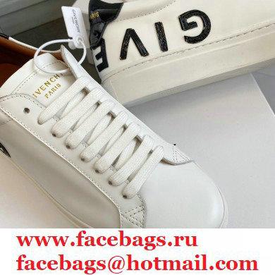 Givenchy URBAN STREET sneakers white/black patent - Click Image to Close