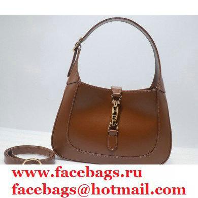 Gucci Jackie 1961 Small Hobo Bag 636706 Leather Brown 2020 - Click Image to Close