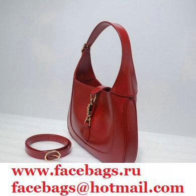 Gucci Jackie 1961 Small Hobo Bag 636706 Leather Red 2020
