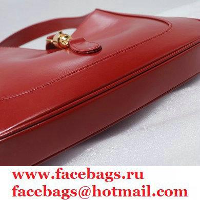 Gucci Jackie 1961 Small Hobo Bag 636706 Leather Red 2020