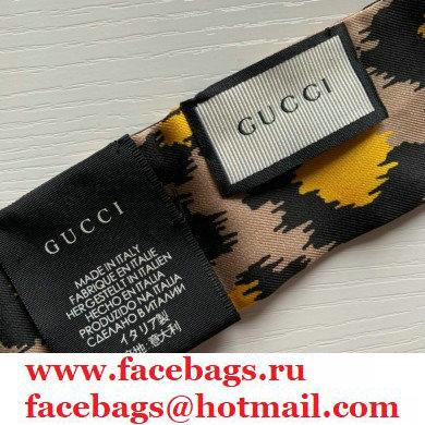 Gucci Neck Bow Scarf 5x85cm 01 2020