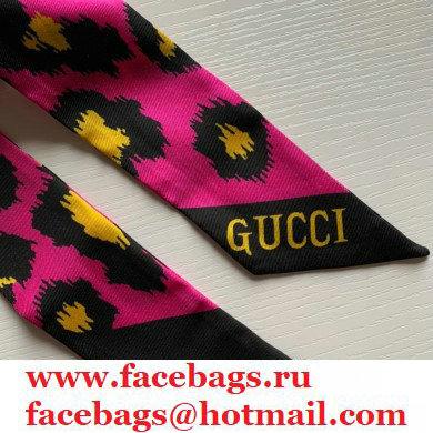 Gucci Neck Bow Scarf 5x85cm 02 2020