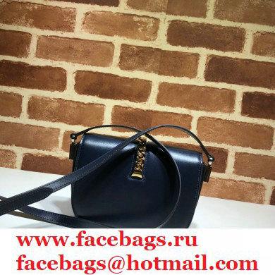 Gucci Sylvie 1969 Mini Shoulder Bag 615965 Blue 2020 - Click Image to Close