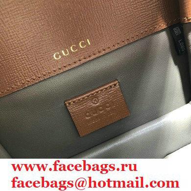 Gucci Sylvie 1969 Mini Shoulder Bag 615965 Brown 2020 - Click Image to Close