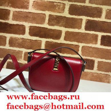 Gucci Sylvie 1969 Mini Shoulder Bag 615965 Red 2020 - Click Image to Close
