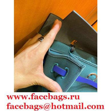 Hermes Herbag Zip 39 Bag in Original Qualityroyal blue/army green
