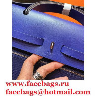 Hermes Herbag Zip 39 Bag in Original Qualityroyal blue