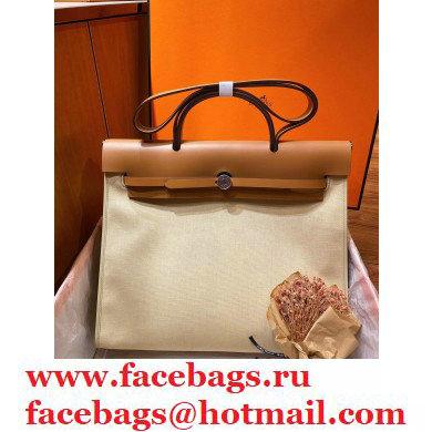 Hermes Herbag Zip 39 Bag in Original Quality Creamy