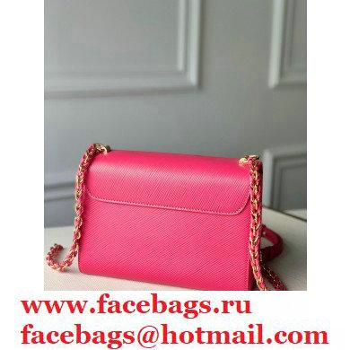 LOUIS VUITTON TWIST PM BAG IN EPI LEATHER M50282 ROSY - Click Image to Close