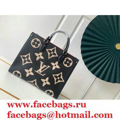 Louis Vuitton Crafty OnTheGo MM TOTE BAG M45495 BLACK 2020