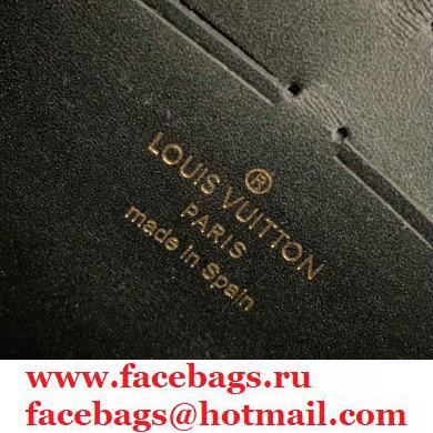 Louis Vuitton Damier Ebene Canvas Vavin Chain Wallet N60221 Black - Click Image to Close