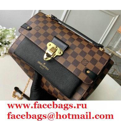 Louis Vuitton Damier Ebene Canvas Vavin PM Bag N40108 Black - Click Image to Close