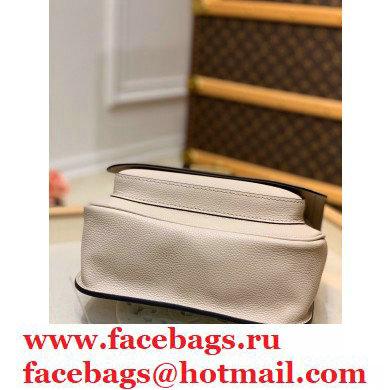 Louis Vuitton Grained Calf Leather Lockme Chain PM Bag M57072 Griege 2020