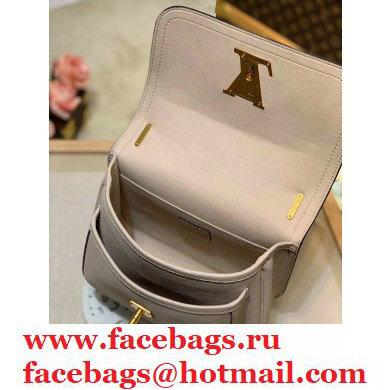 Louis Vuitton Grained Calf Leather Lockme Chain PM Bag M57072 Griege 2020 - Click Image to Close