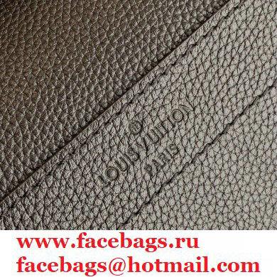 Louis Vuitton Grained Calf Leather Lockme Chain PM Bag M57073 Black 2020