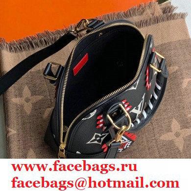 Louis Vuitton LV Crafty Alma BB Bag Braided Top Handle Black 2020