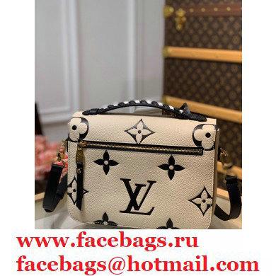 Louis Vuitton LV Crafty Pochette Metis Bag Braided Top Handle M45384 Creme 2020 - Click Image to Close