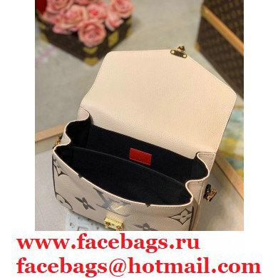 Louis Vuitton LV Crafty Pochette Metis Bag Braided Top Handle M45384 Creme 2020 - Click Image to Close