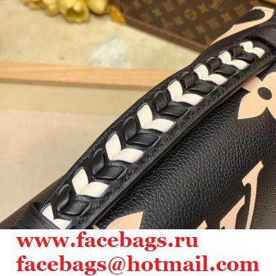 Louis Vuitton LV Crafty Pochette Metis Bag Braided Top Handle M45385 Black 2020 - Click Image to Close