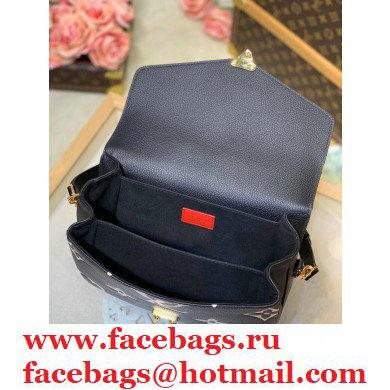 Louis Vuitton LV Crafty Pochette Metis Bag Braided Top Handle M45385 Black 2020