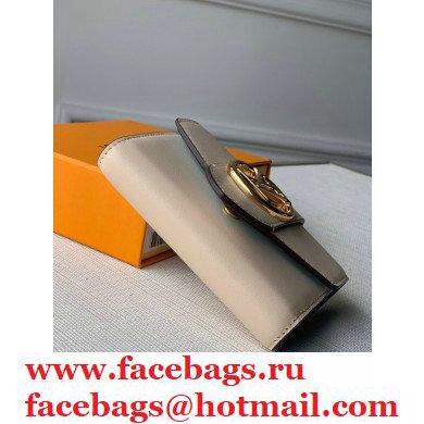 Louis Vuitton LV Pont 9 Compact Wallet M69176 Creme 2020
