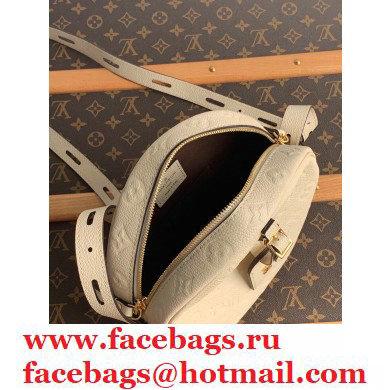 Louis Vuitton Monogram Empreinte Boite Chapeau Souple MM Bag M45276 Creme 2020