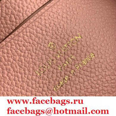Louis Vuitton Monogram Empreinte Pochette Melanie BB Pouch Clutch Bag Pink 2020