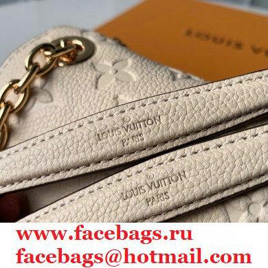 Louis Vuitton Monogram Empreinte Vavin BB Bag M44553 Creme - Click Image to Close