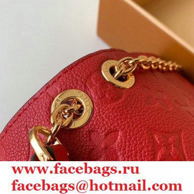 Louis Vuitton Monogram Empreinte Vavin BB Bag M44554 Scarlett Red