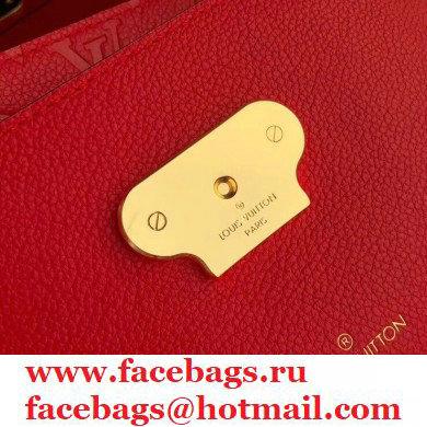Louis Vuitton Monogram Empreinte Vavin PM Bag M43936 Scarlett Red