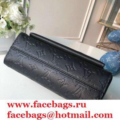 Louis Vuitton Monogram Empreinte Vavin PM Bag M44151 Black - Click Image to Close