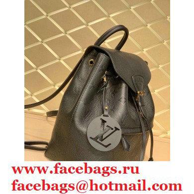 Louis Vuitton Montsouris Backpack Bag M45205 Black 2020 - Click Image to Close