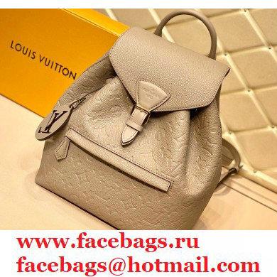 Louis Vuitton Montsouris Backpack Bag M45410 Tourterelle Gray 2020