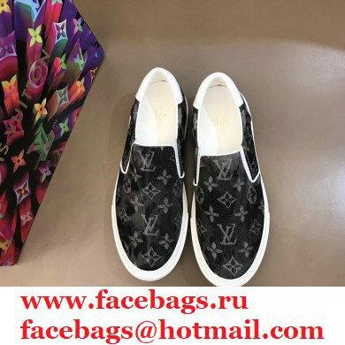 Louis Vuitton Trocadero Men's Slip-On Sneakers Top Quality 05